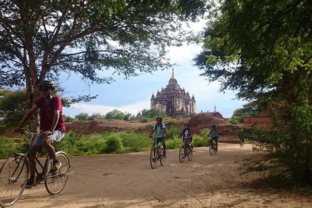 Easy Cycling Around Yangon 4 Days